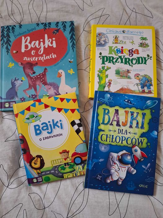Bajki dla dzieci + księga przyrody