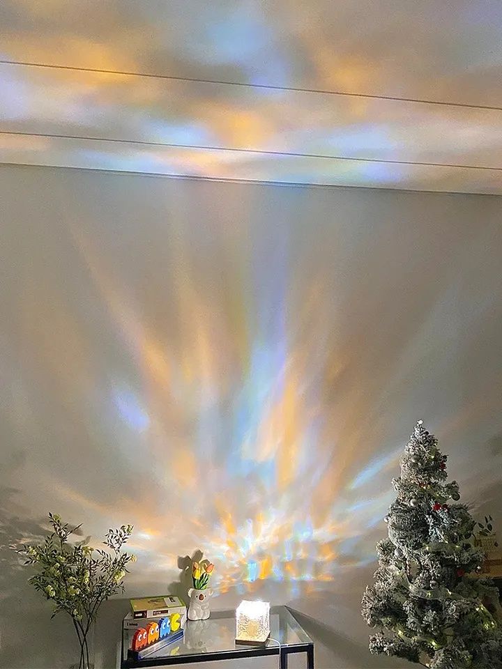 Динамічна crystal sunset lamp на 16 кольорів