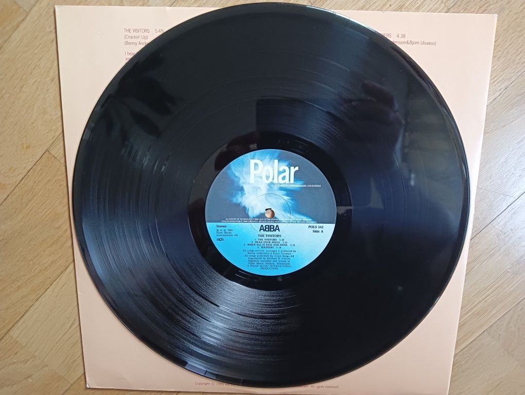 Unikat Płyta winylowa x3 Abba POLAR Super Trouper LP 1st Voulez Vous