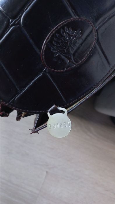 Вінтажна сумка-рюкзак Mulberry - оригінал натуршкіра