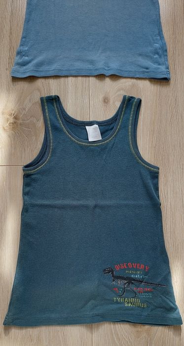 Zestaw dwóch podkoszulek chłopięcych, 116