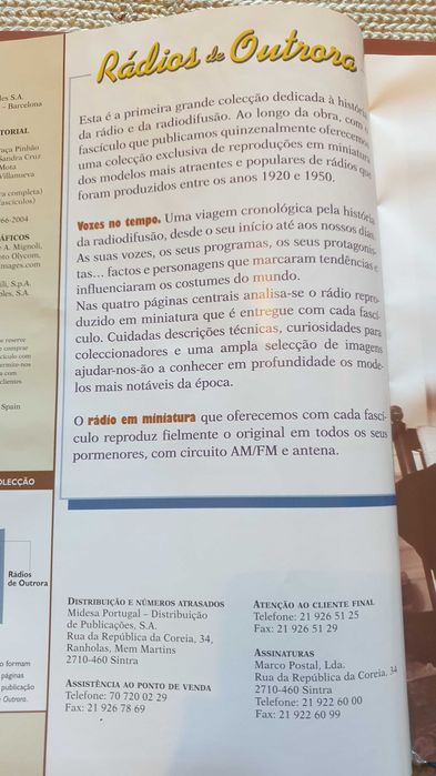 Rádios de Outrora