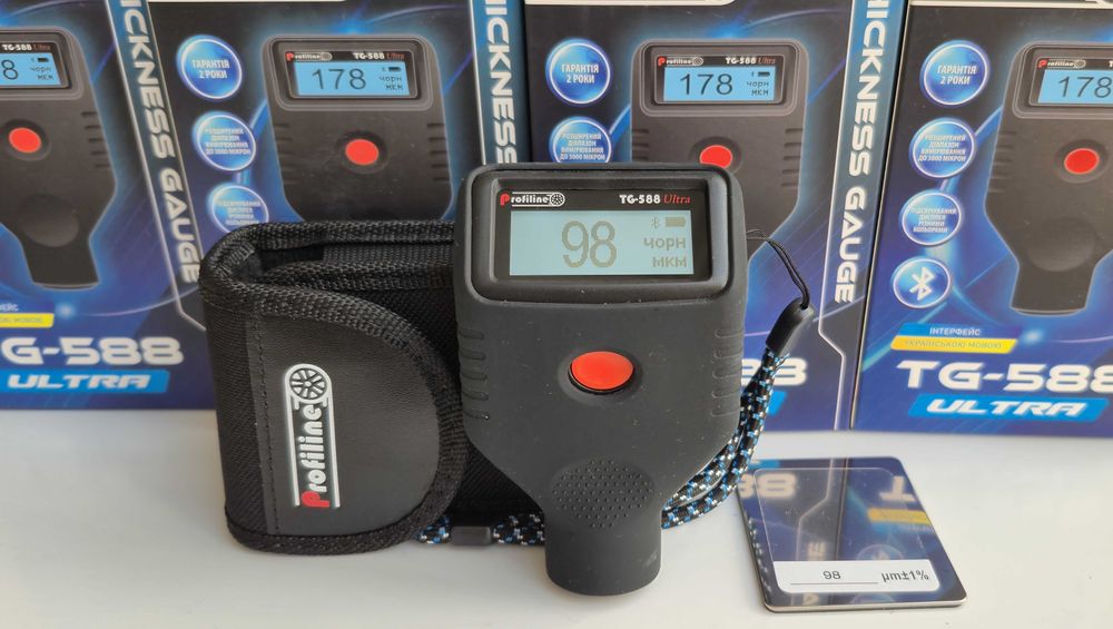 Товщиномір Profiline TG-588 Ultra толщиномер толщиномеры сканер авто