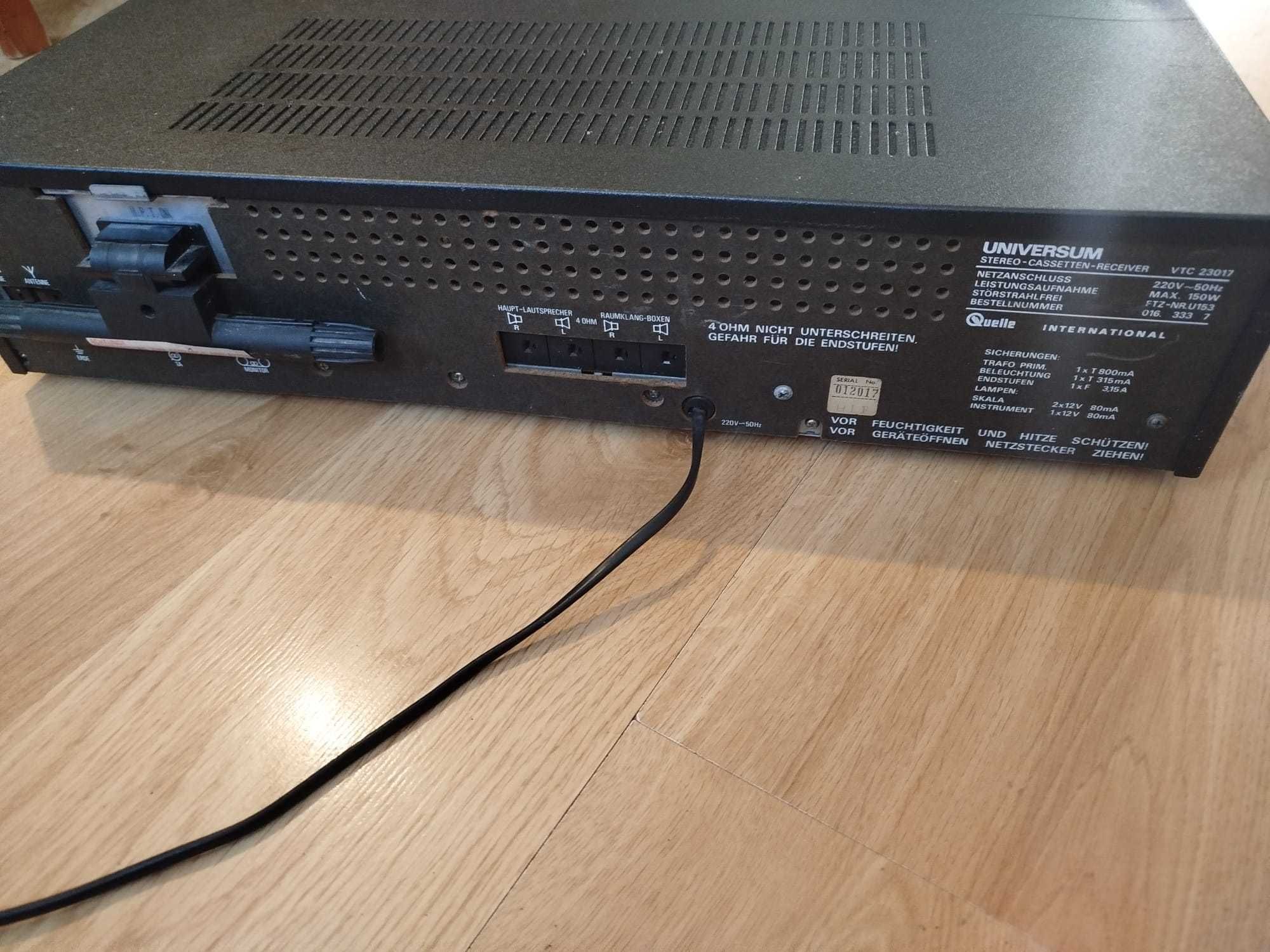 Universum VTC-23017   Wzmacniacz , Radio  , Magnetofon