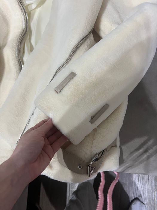 Ralph Lauren еко-шуба біла