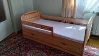 Drewniane łóżko dziecięce 160x80 cm