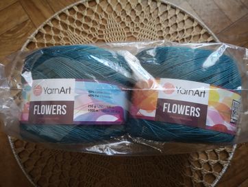 Włóczka YanArt 6 szt Flowers 4 kolorowe - okazja cenowa