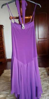 Vestido de cerimónia roxo nr. 44