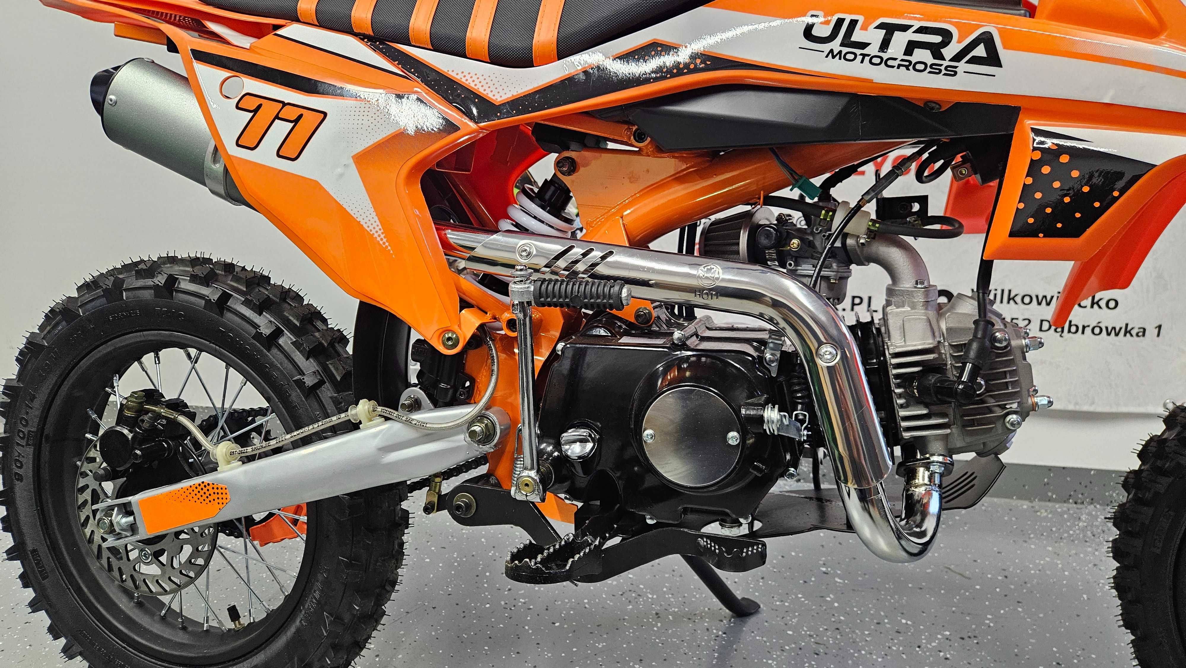 Cross spalinowy Ultra 125cc PIT BIKE 17/14 - KTM 110 MRF 140 -RATY