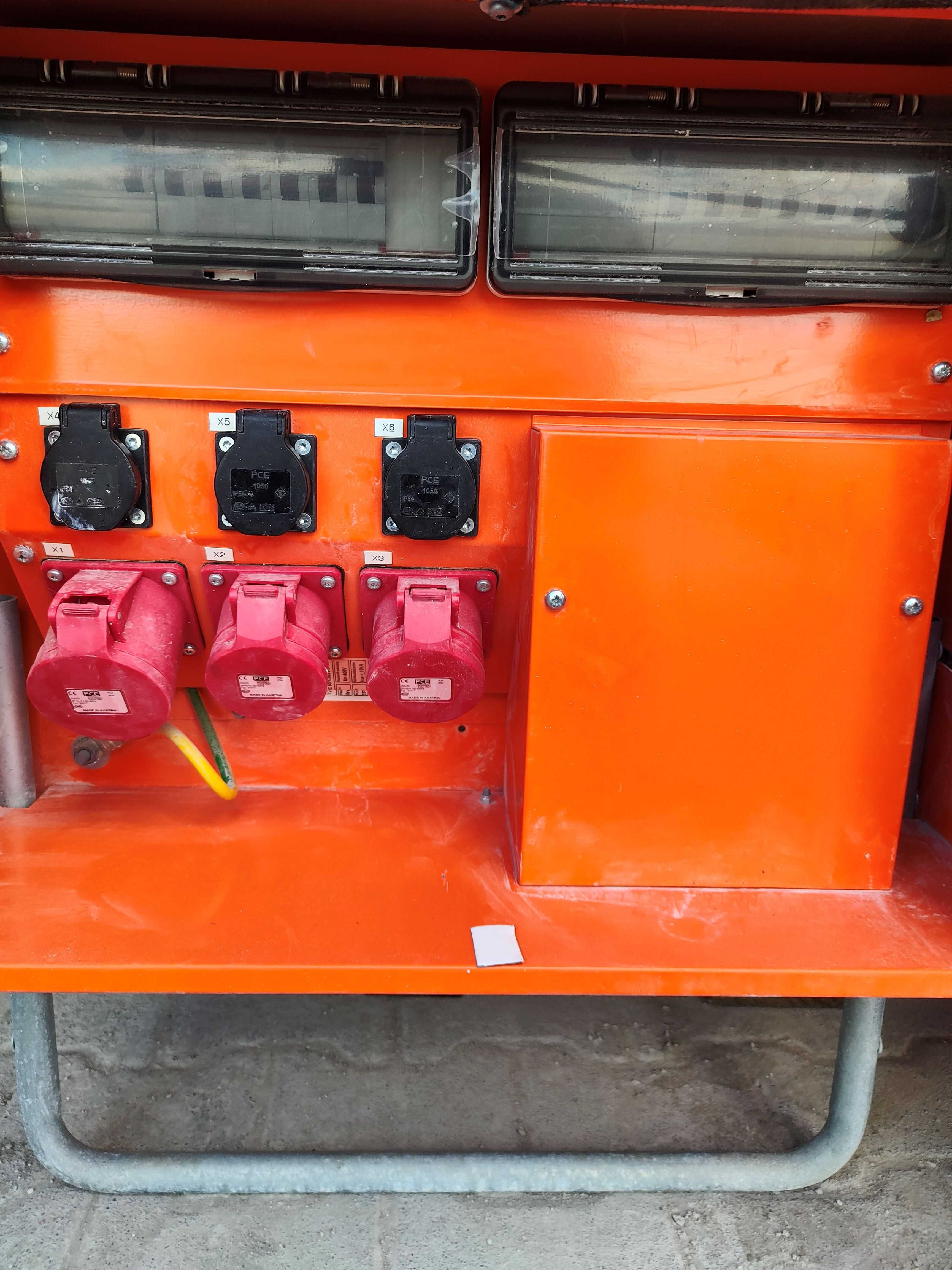 Rozdzielnia budowlana przenośna 63A 100A RBtka skrzynka elektryczna