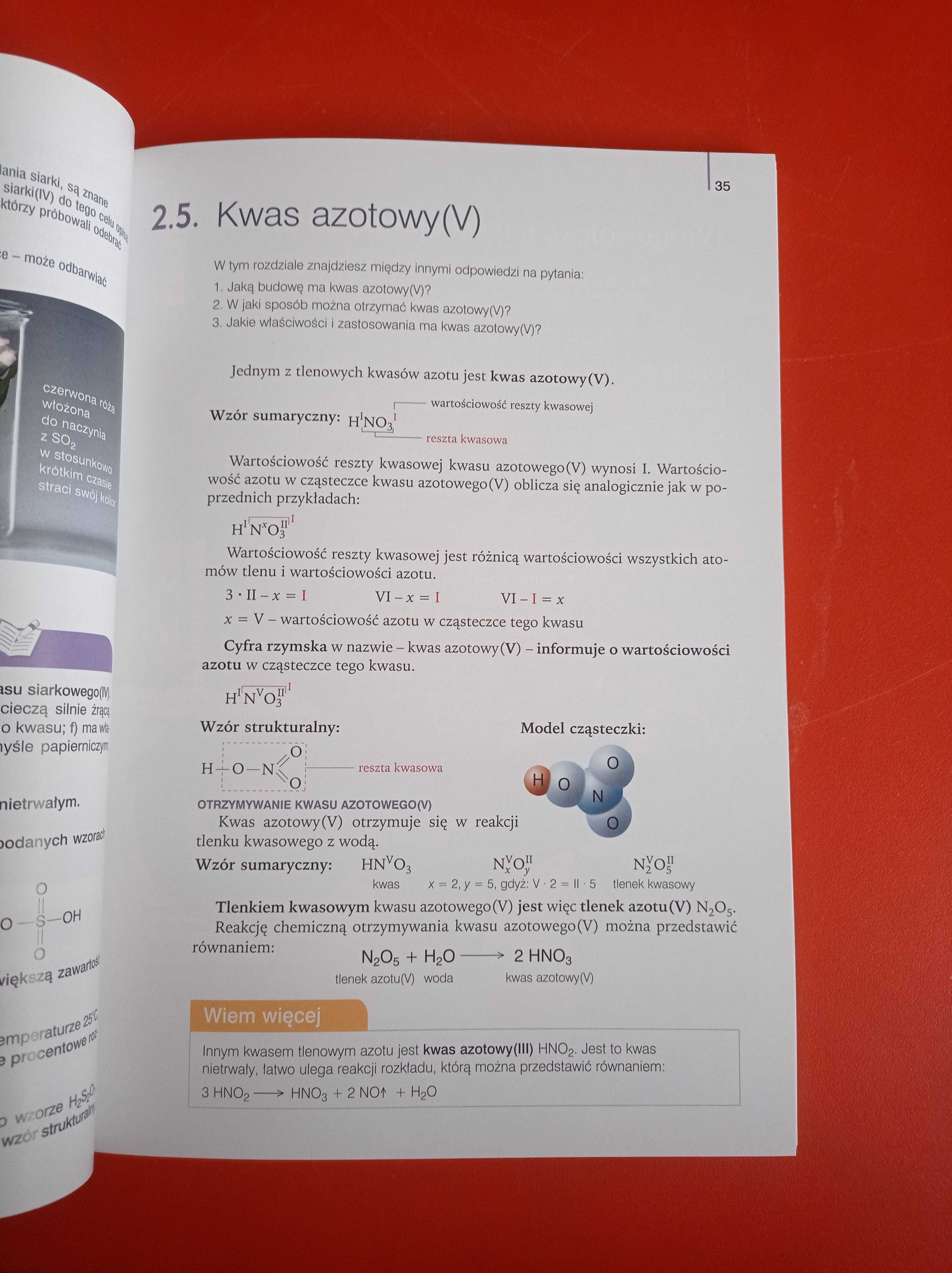 Chemia Nowej Ery 2, Podręcznik, Kulawik, Litwin