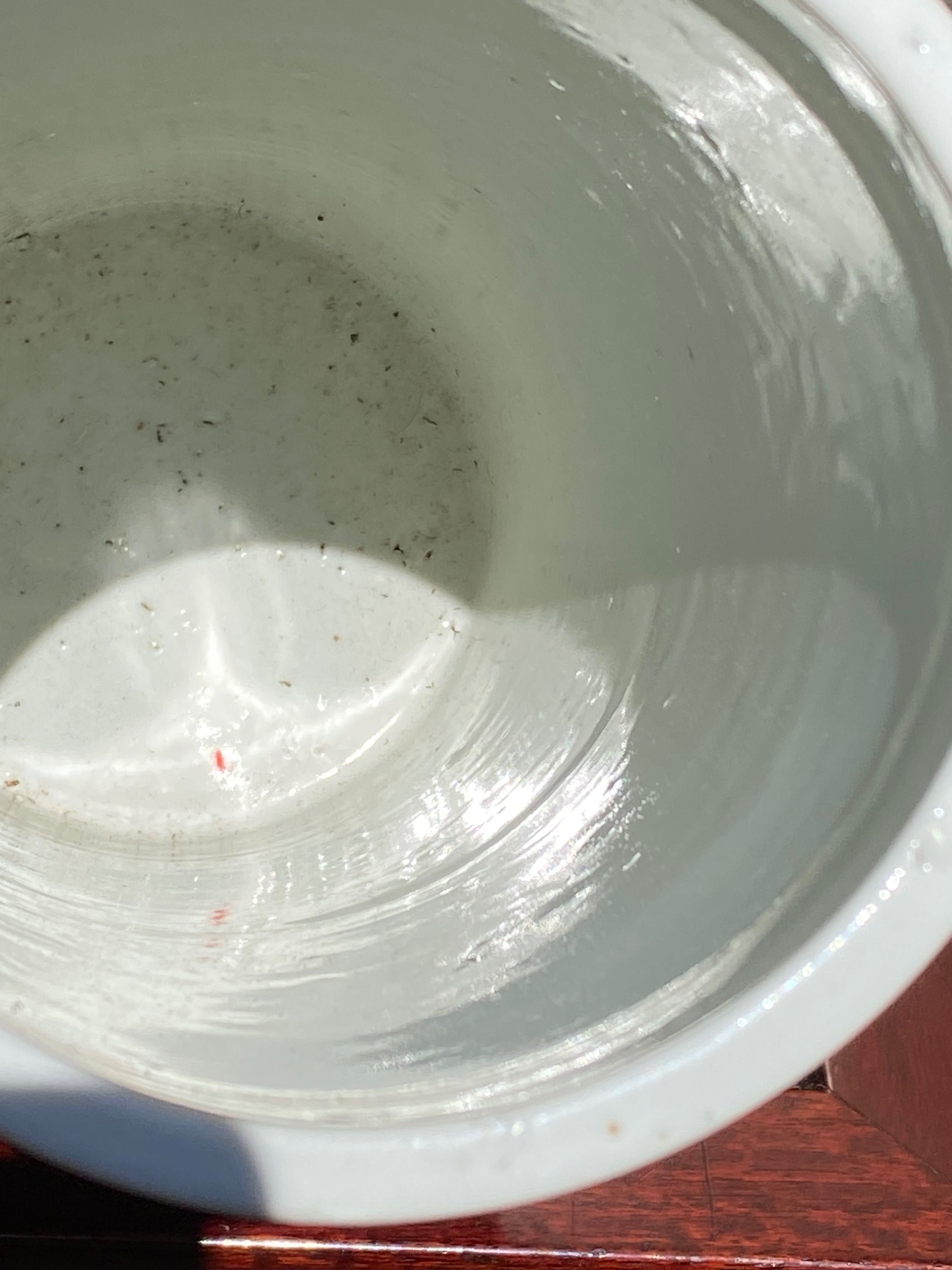 Canudo Jarra Porcelana Chinesa Séc XIX 28 cm