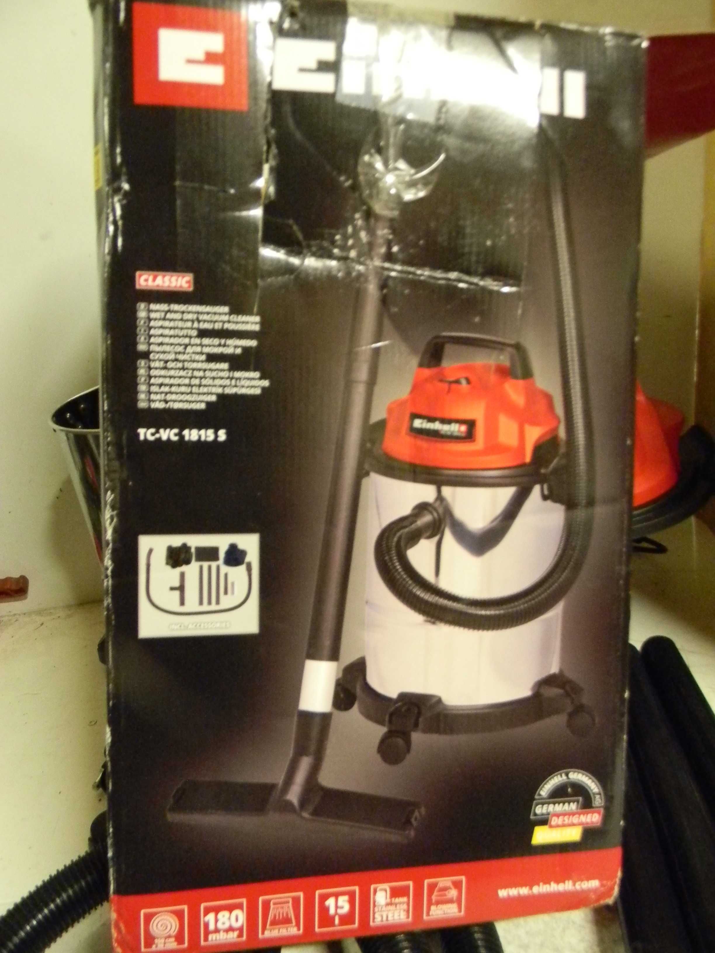 Odkurzacz przemysłowy  EINHELL TC-VC 1815 S 1250W sucho mokro
