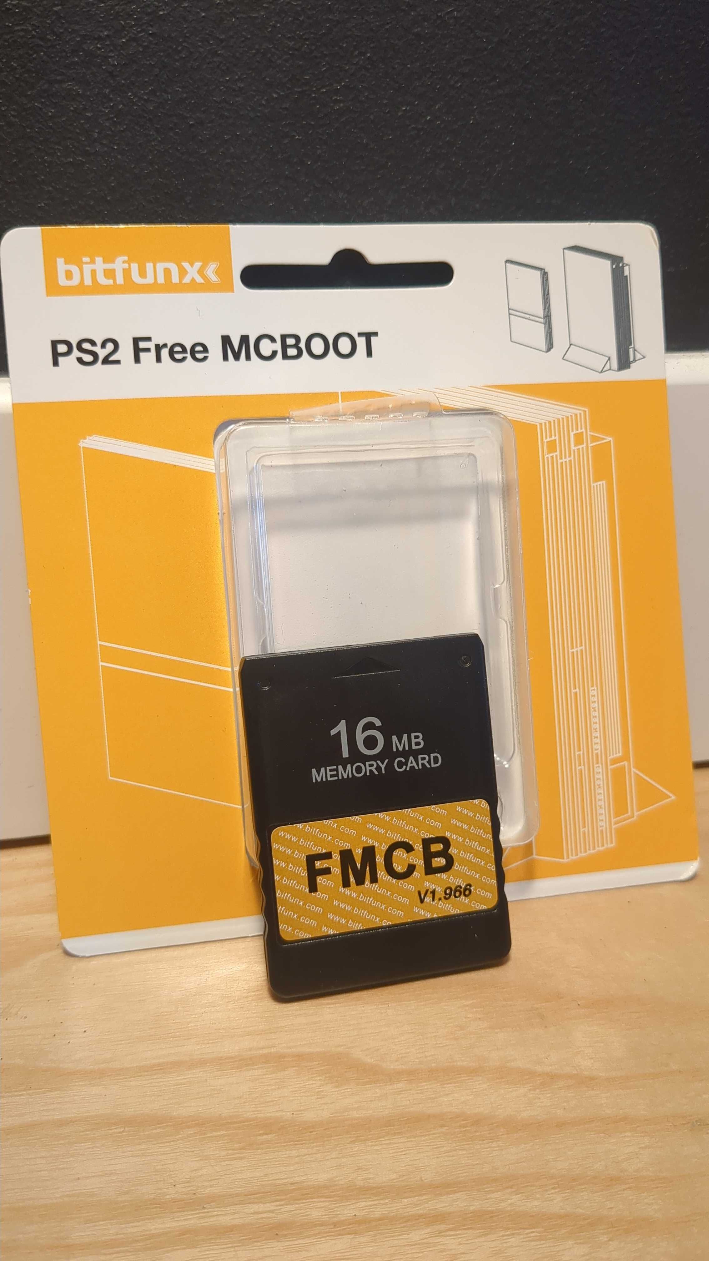 [PS2] Karta Pamięci FMCB 16MB Free McBoot V1.966 PlayStation 2 OPL HDL