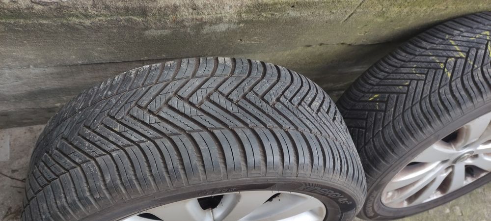 Диски opel r17 5/115 et44  dia 70.2  7j з гумою 225/50 17