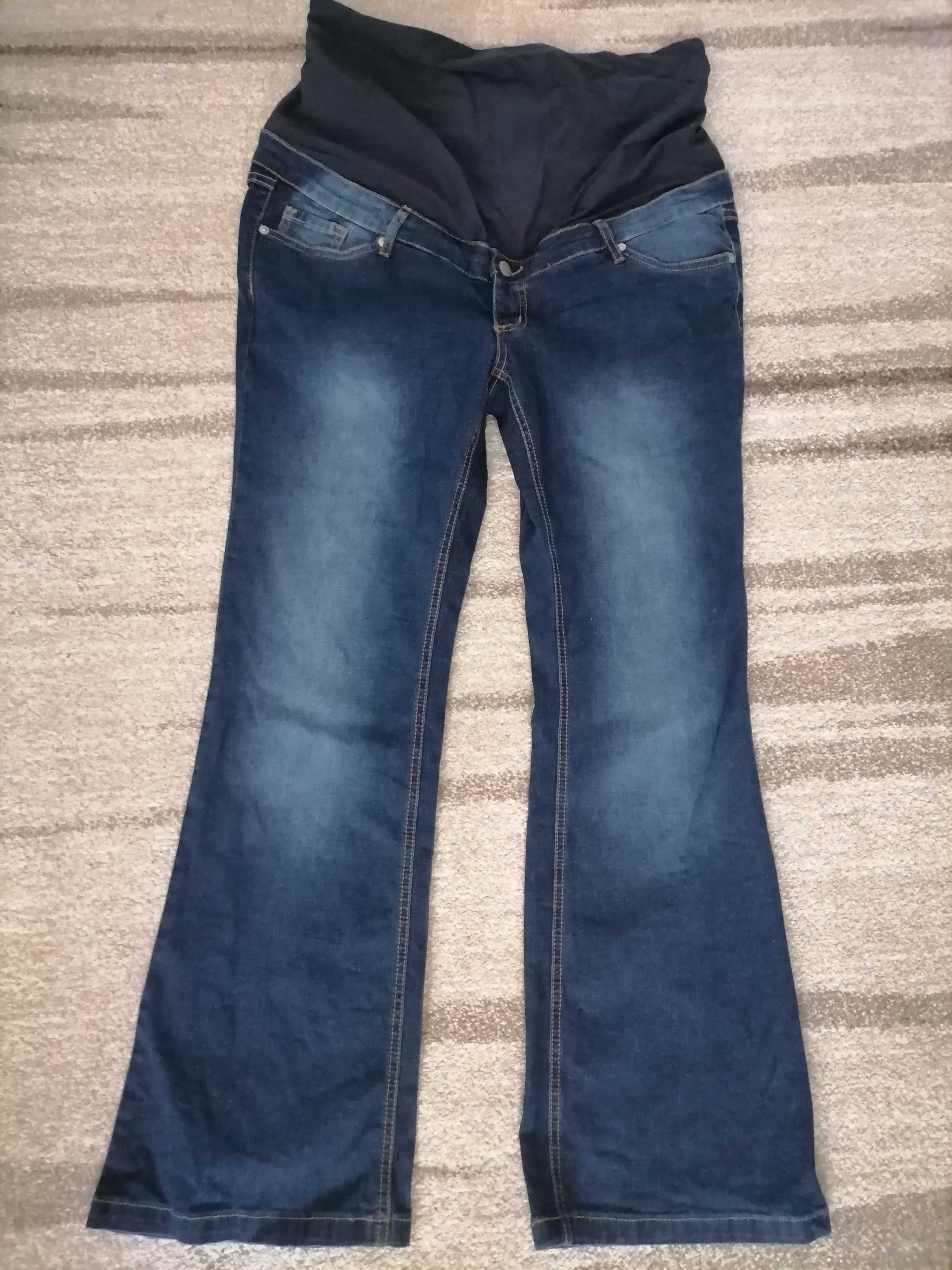 Spodnie jeans ciążowe bonprix