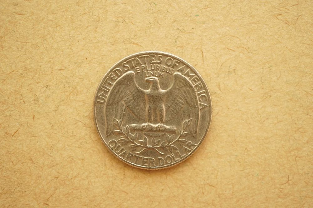 Moeda dos EUA Quarto de Dólar dos Estados Unidos da América. 1965