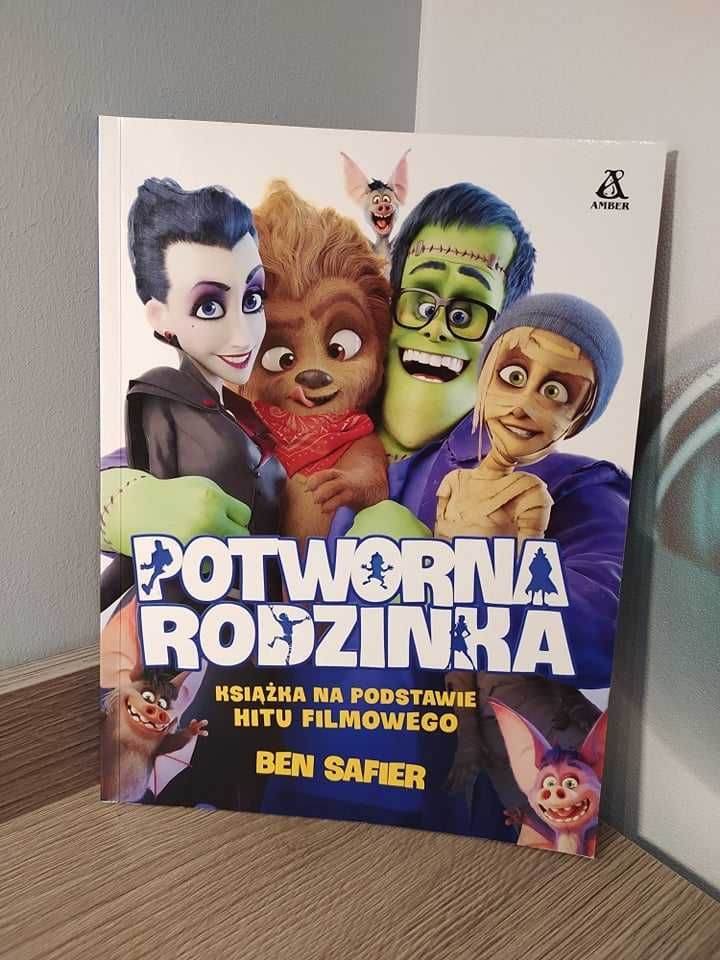 książka dla dzieci Potworna rodzinka