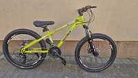 Rower mtb 24"  shimano tarczówki nowy