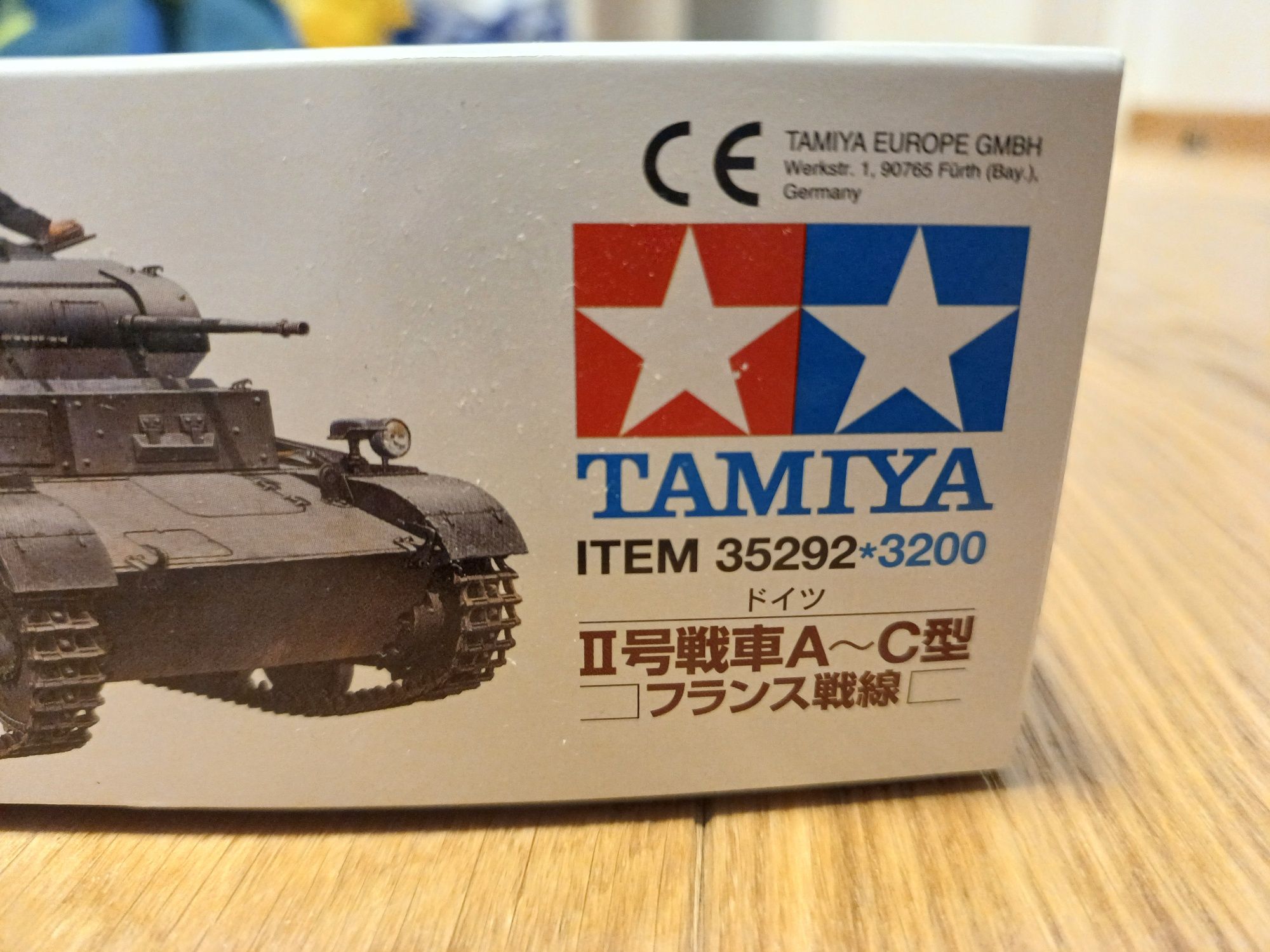 Model czołgu Tamiya 35292 German Panzerkampfwagen II Ausf.A/B/C (1:35)