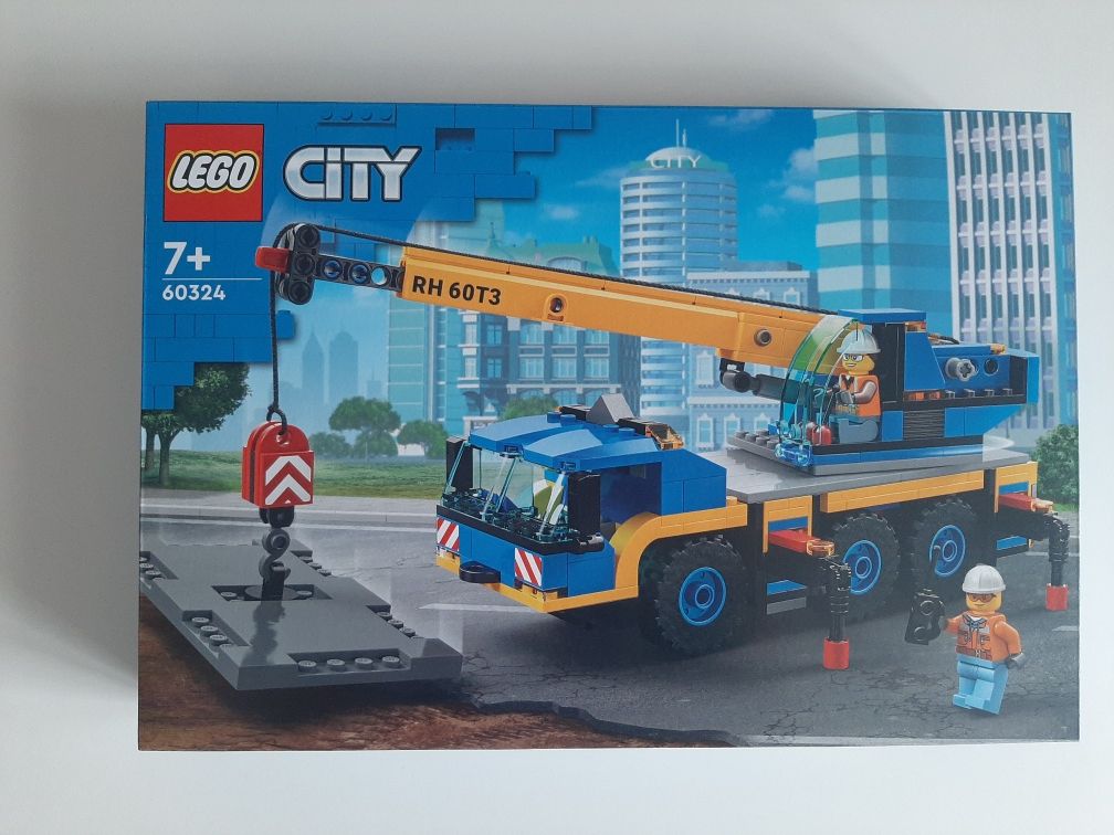 LEGO City 60324 Żuraw samochodowy nowy zestaw nieużywany