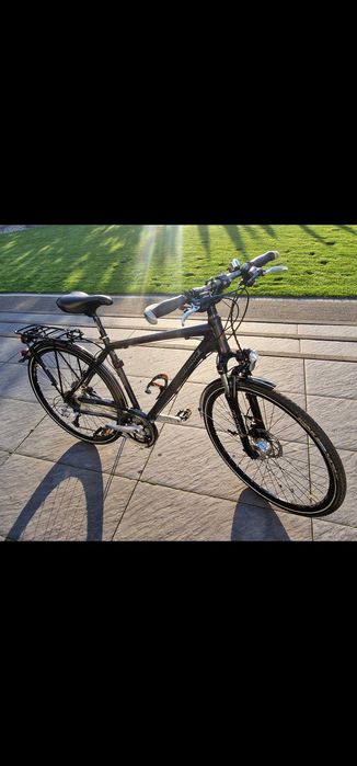 ROWER Trekingowy RIXE, alu ,koła 28", Shimano DEORE, 2xtarcze jak nowy