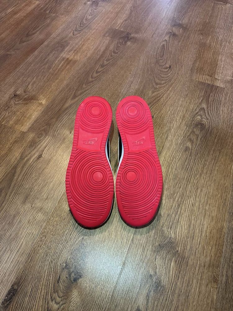 Кросівки Nike Ebernon Low Premium ‘White University Red’