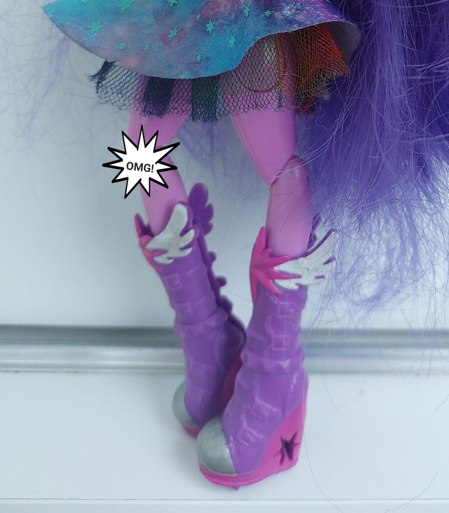 Lalka Eqestria Girls Twilight Sparkle + gratis laleczka LOLSurprise