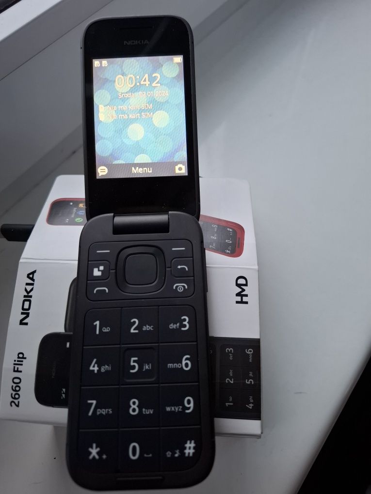 Nokia 2660 Flip kolor czarny
