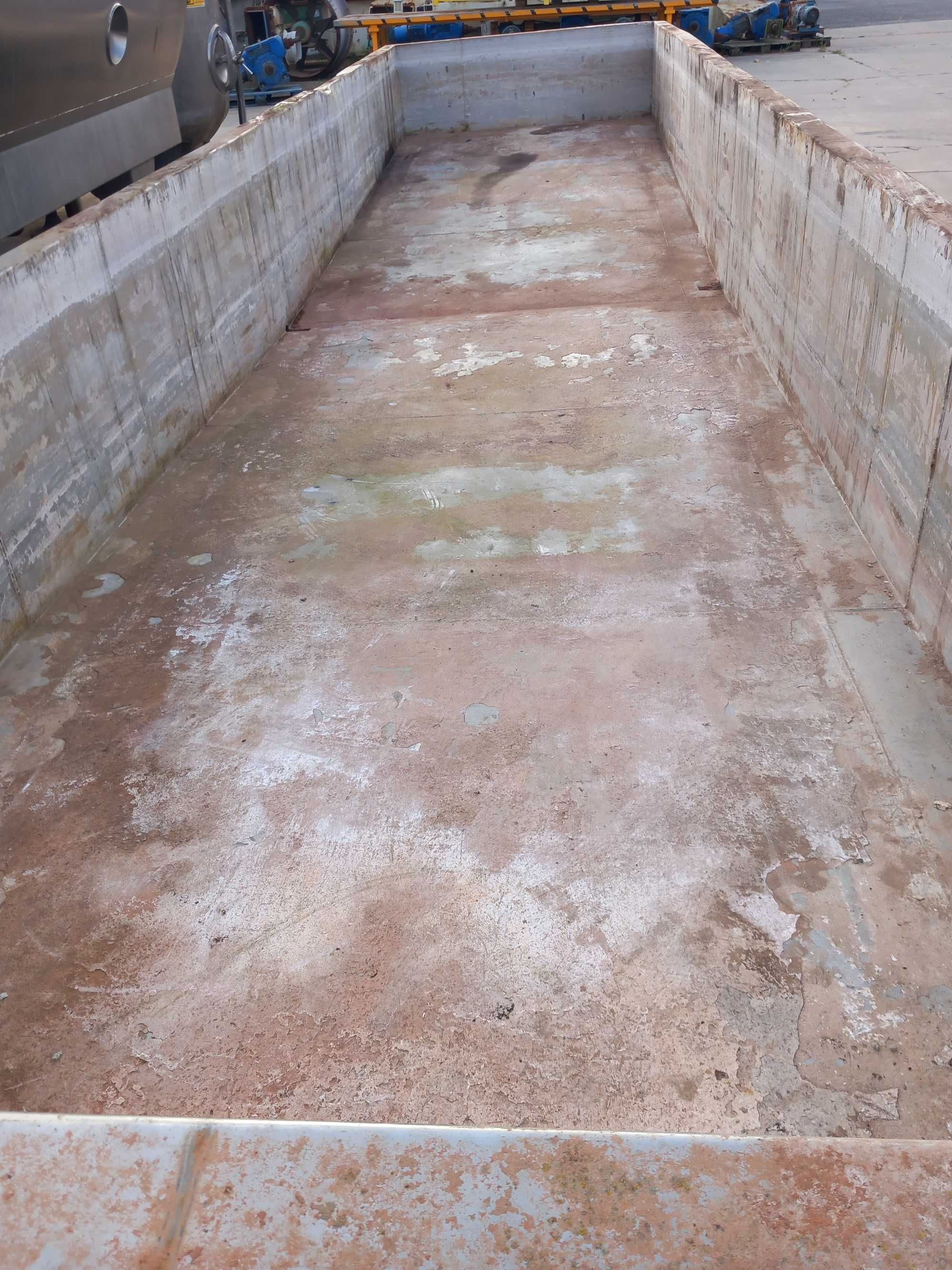 Tanque / Piscina de inox 9,5X2,15 metros