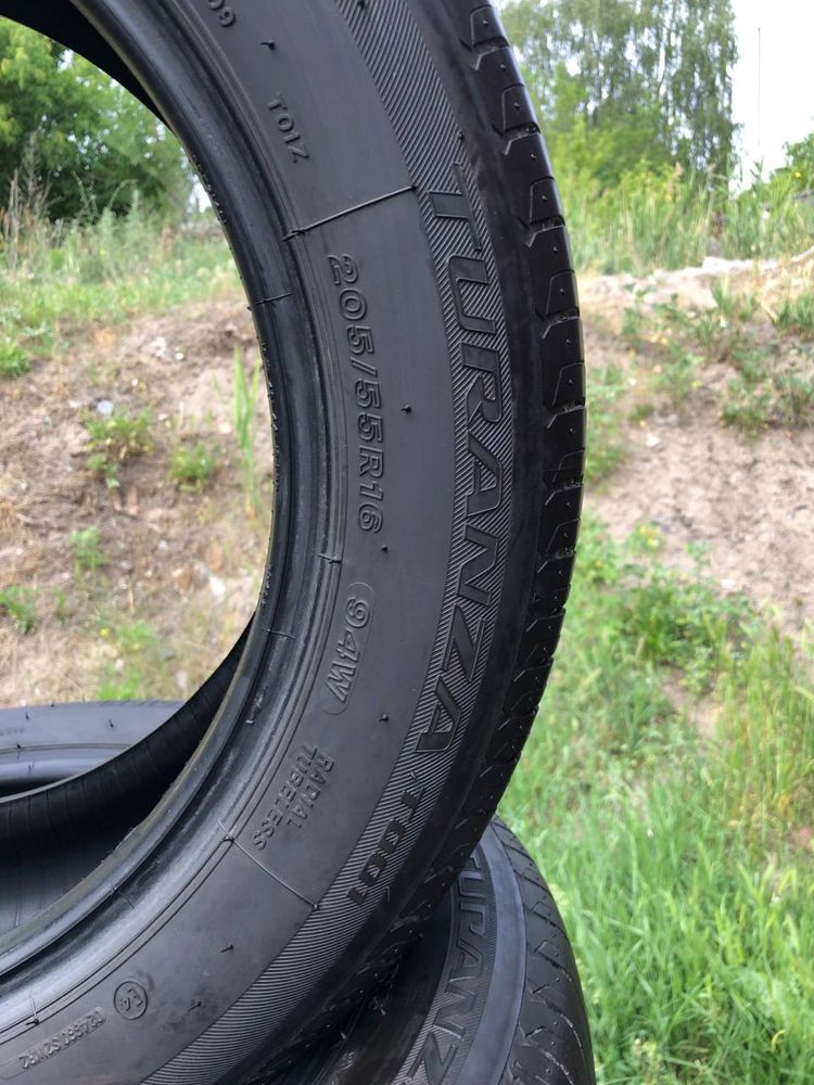 666 205 55 R16 комплект летних шин Bridgestone