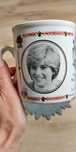 Kubek lady diana rodzina królewska vintage