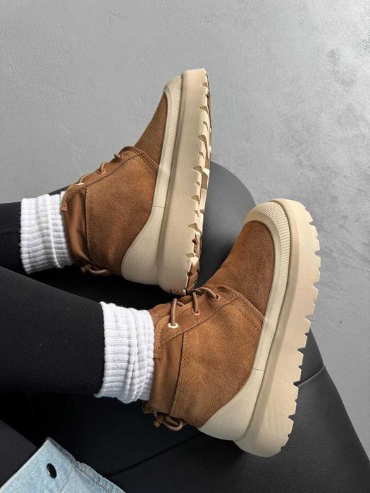 Ботинки UGG Neumel Weather Hybrid Chestnut 36-45 Натур Замша! Купить!