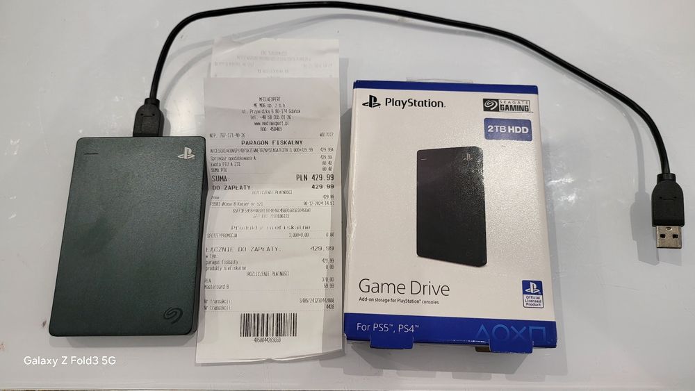 Dysk zewnętrzny do ps4 2t