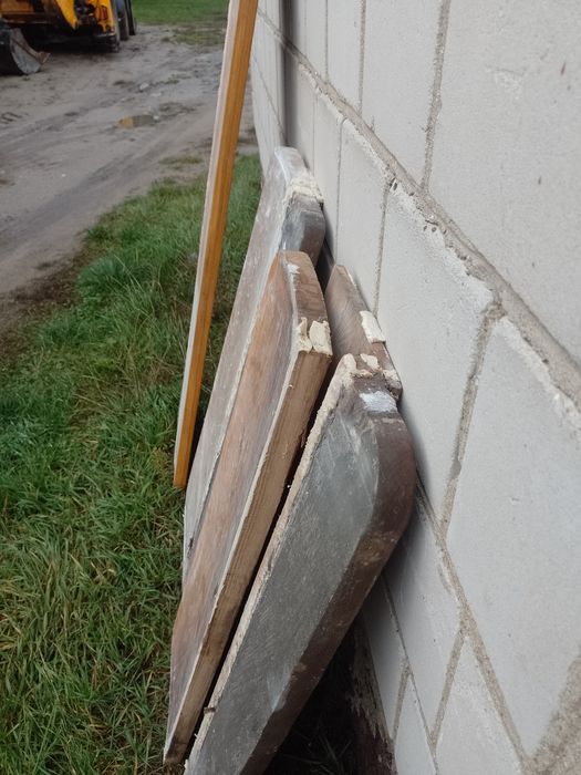 Parapety dębowe używane