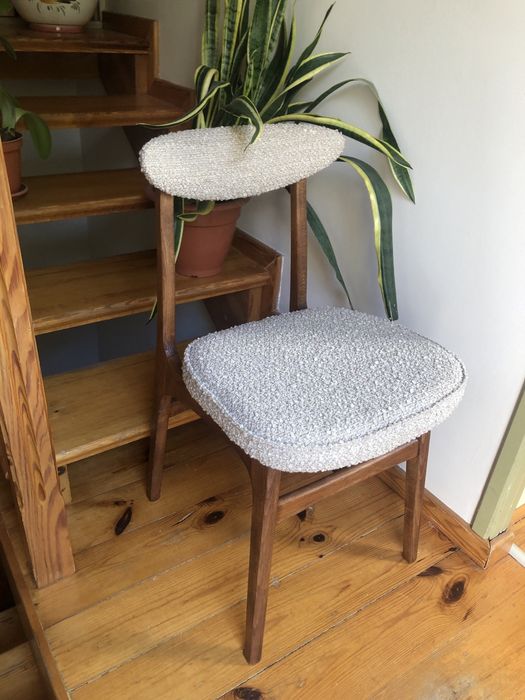 Krzesło Hałas po renowacji prl