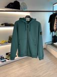 Худі STONE ISLAND 61620 Full-Zipper Hooded Sweatshirt Dark Teal Green
