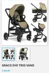 Trio gracco evo sand carro bebé