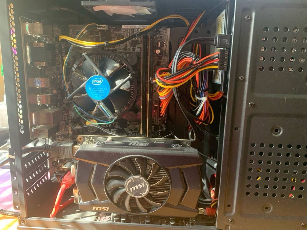 Ігровий/офісний ПК core i5-7400 , MSI GTX 750ti