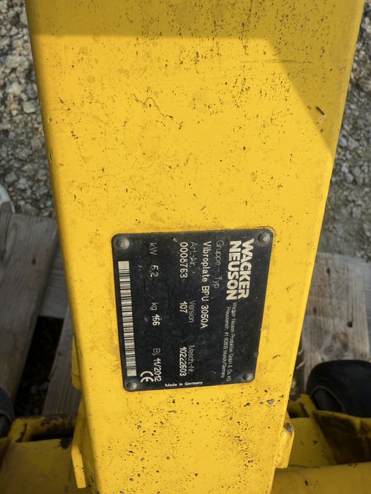 Zageszczarka Wacker BPU 3050A 170 kg