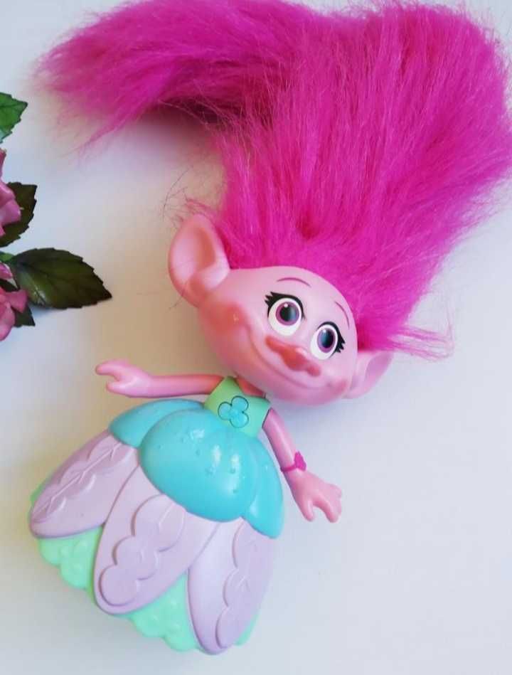 Интерактивная игрушка фигурка Розочка Тролль Troll Hasbro