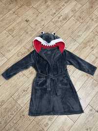 Халат, акула, Shark, 6-7 років, зріст 122, Primark