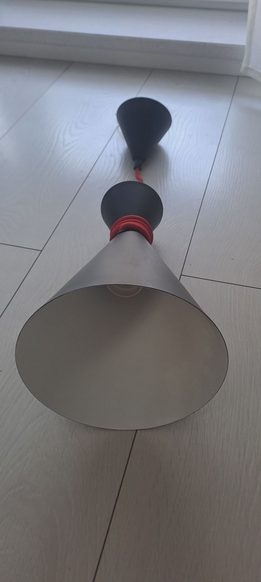 Lampa wisząca czarna, metalowa,styl LOFT