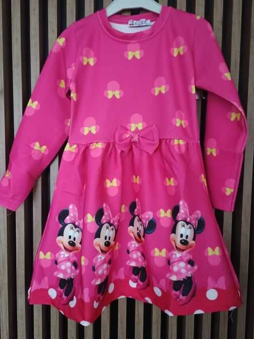 Nowa sukienka dla dziewczynki Myszka Minnie 104/110