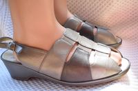 кожаные босоножки туфли мокасины сандали Ara р.41 на р.41,5 26,5 см