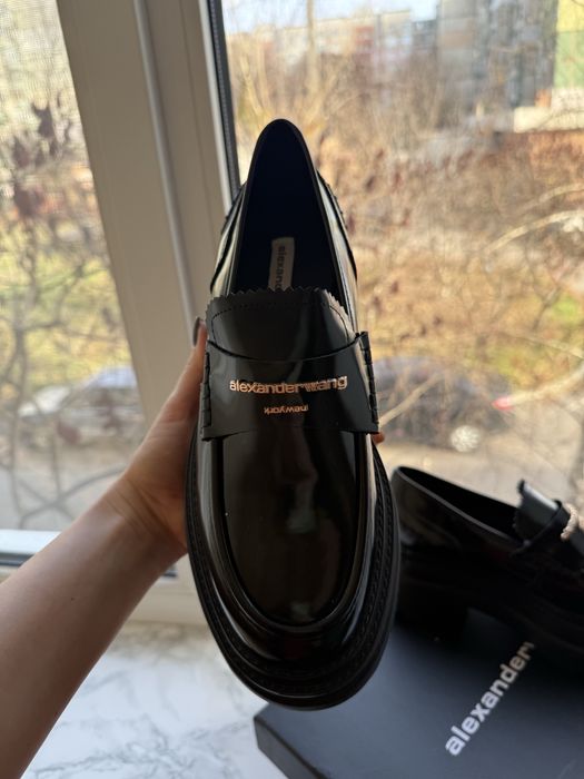 Alexander Wang/ Лофери жіночі на високій підошві