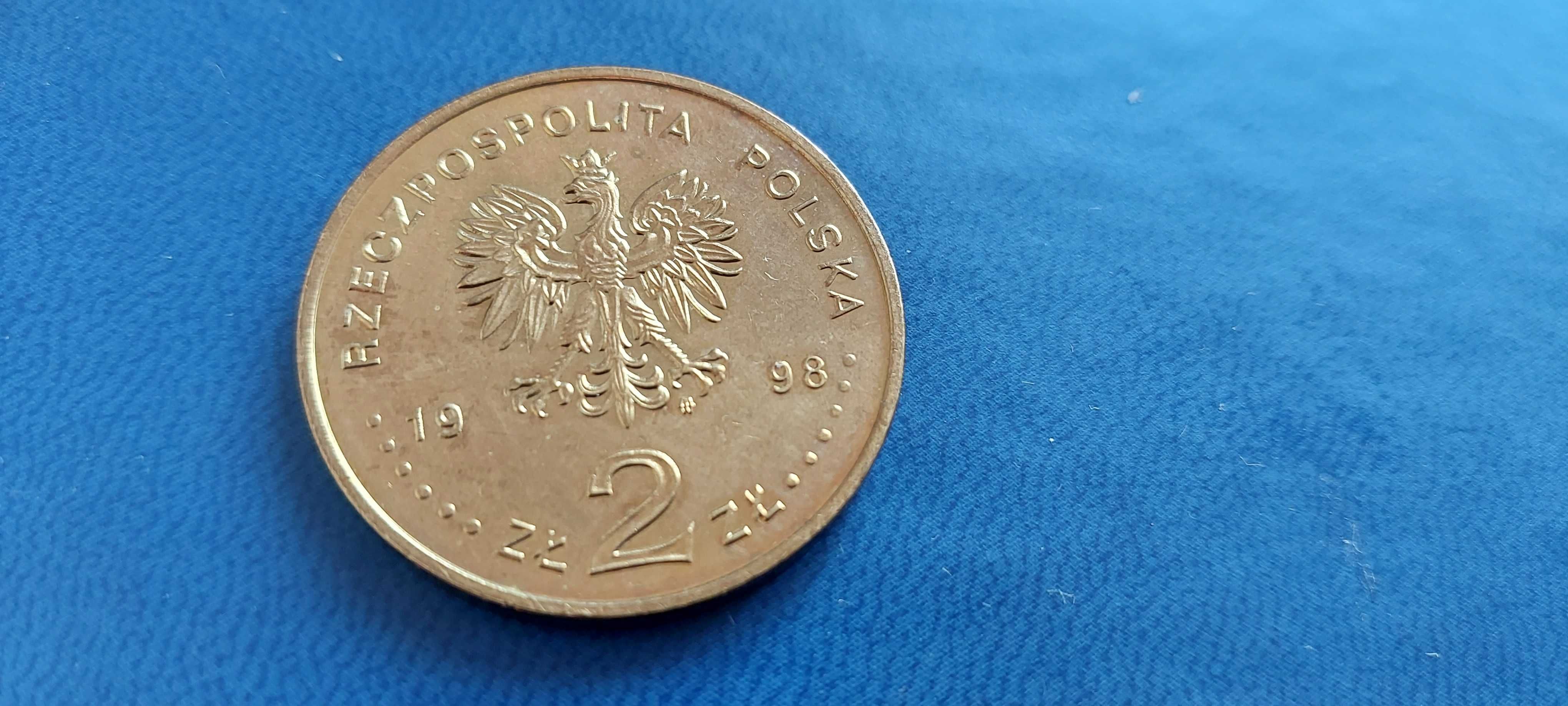 moneta 2zł 80 rocznica Odzyskania Niepodległości 1998