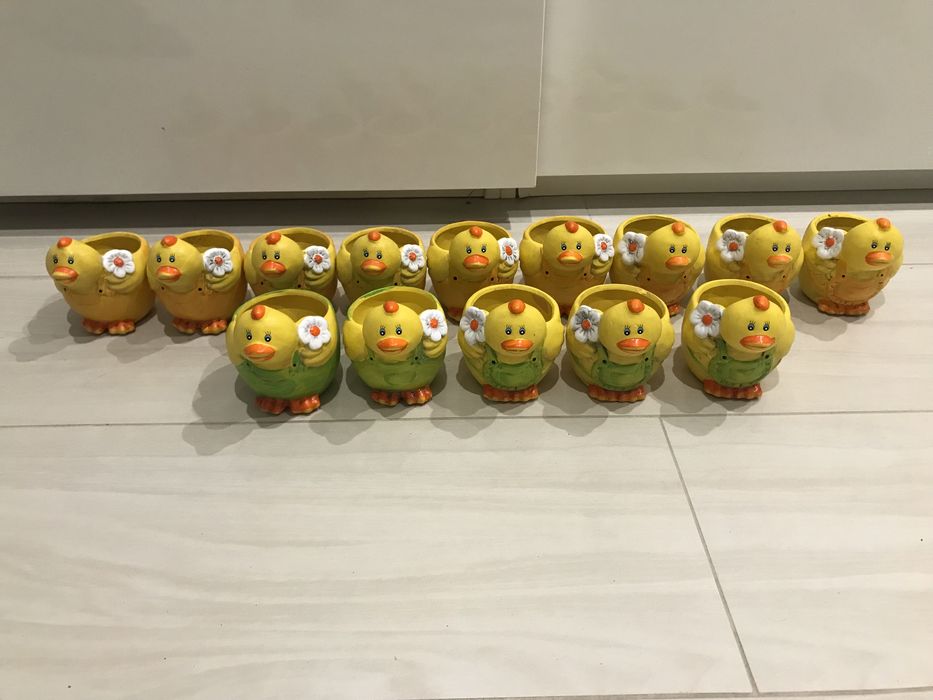 Doniczka osłonka kurczak wielkanocna wielkanoc