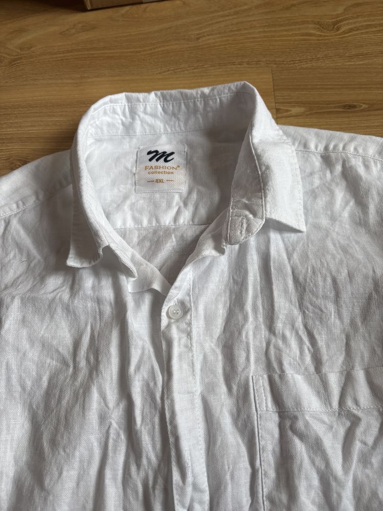 Рубашка M fechion collection 4xl лен