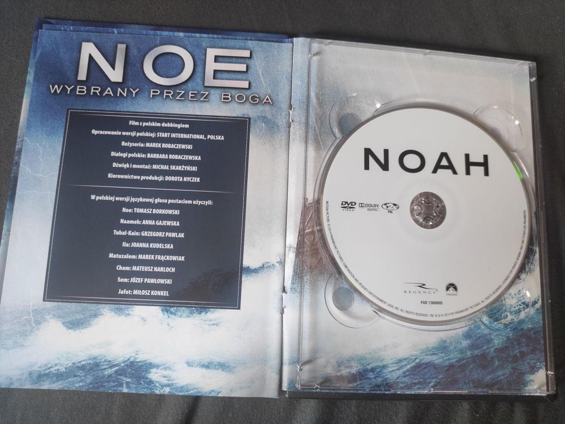 Film"Noe wybrany przez Boga" film DVD + książka